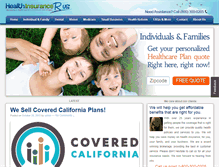Tablet Screenshot of insurancerus.com